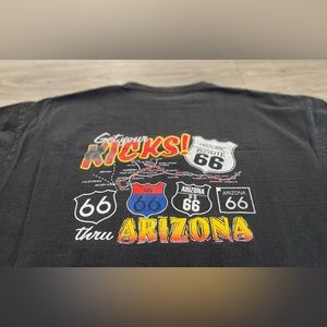 Vintage Historic Route 66 Shirt, Men’s XL, Arizona, Get Your Kicks!